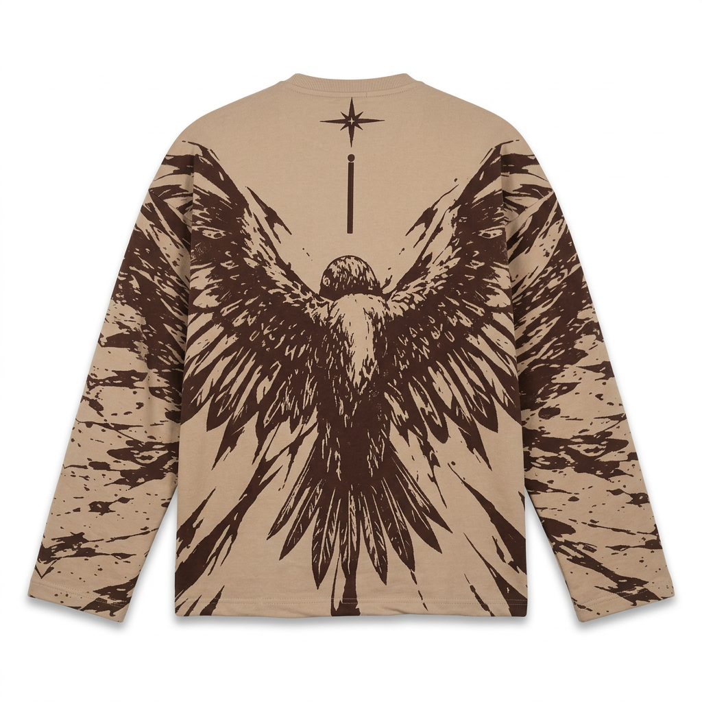 Back shirt mockup