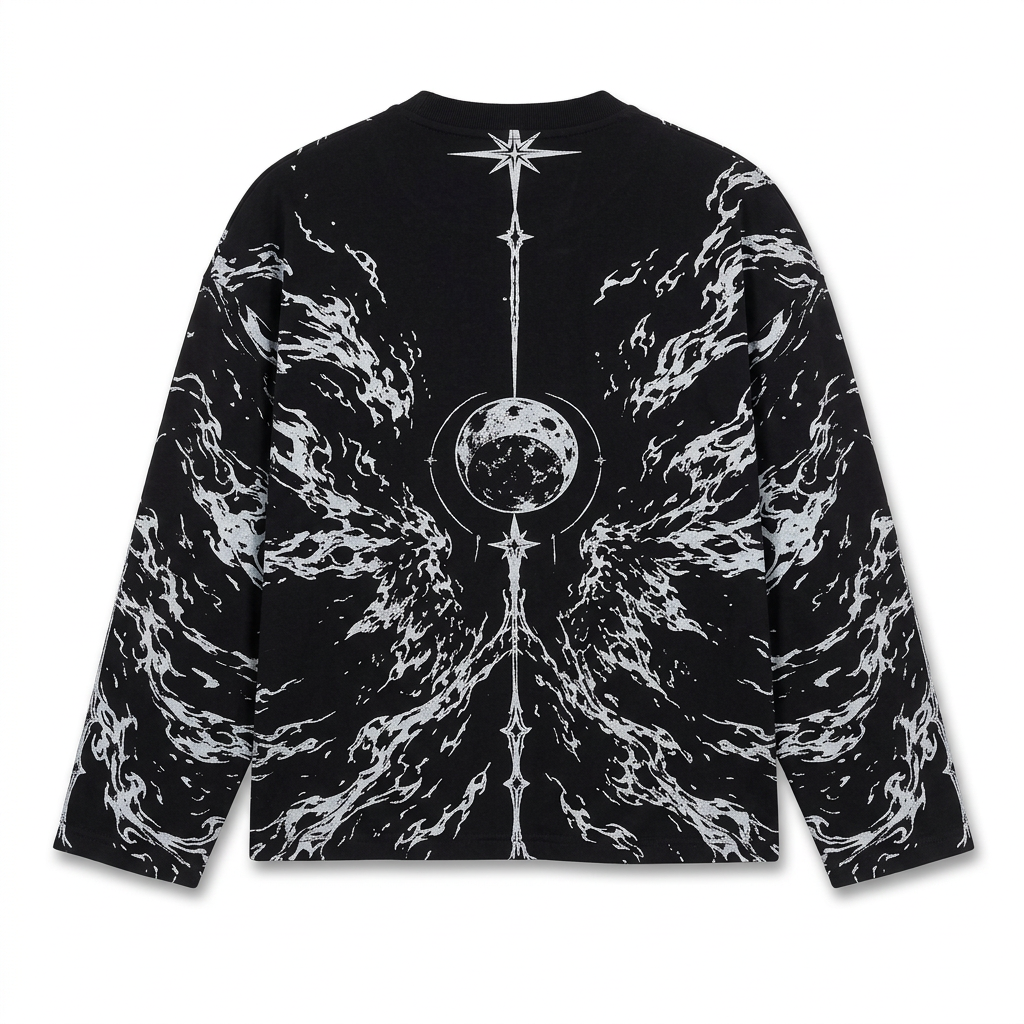 Back shirt mockup