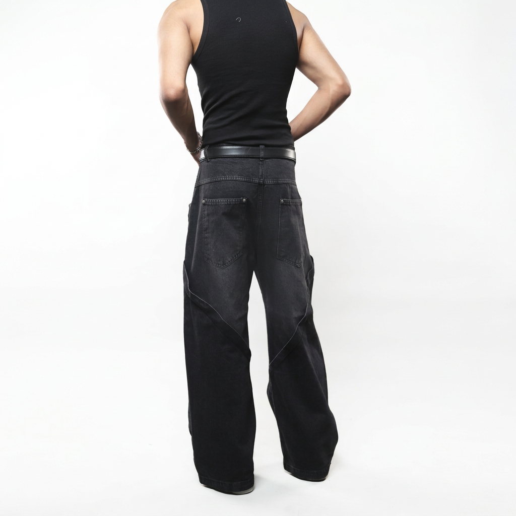 Back white background