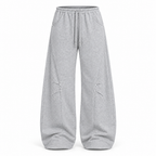 Grey trouser invisible mannequin front view