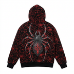 Spider hoodie back mockup